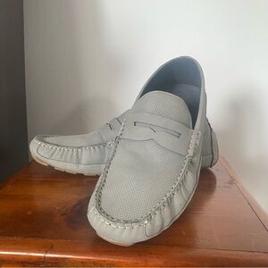 Men's Blue/Gray Cole Haan Penny Loafers